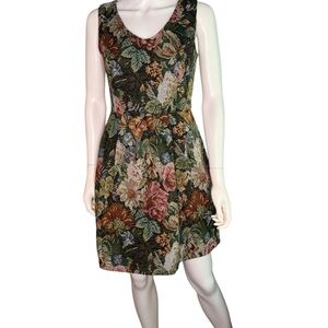 Pink Martini Brocade Dress